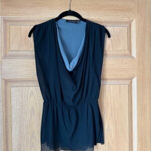 The Limited Black Sleeveless Blouse